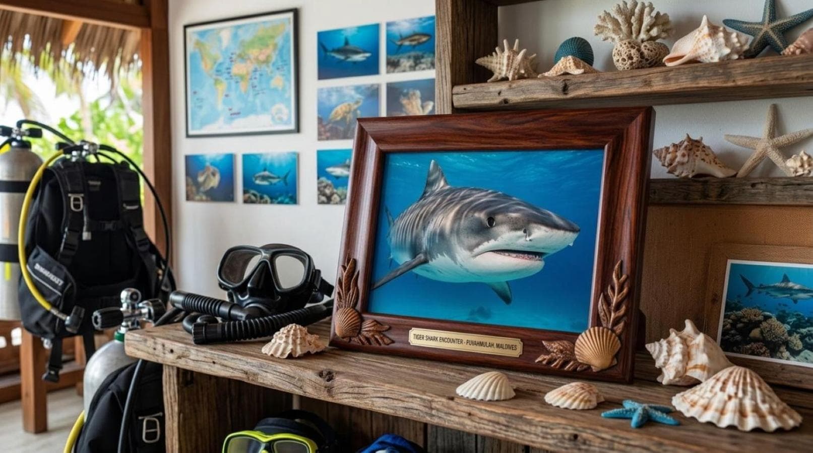 Dive corner
